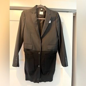Riccardo Tisci for Burberry suit jacket with sweater